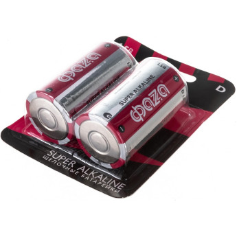 Алкалиновые элементы питания JAZZWAY ФАZА LR20 Super Alkaline BL-2