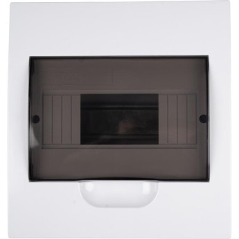 Бокс модульный PRO JAZZWAY 5071742 PDB/R 1008 WH (ЩРВ-П- 8) IP41 пластик встраиваемый