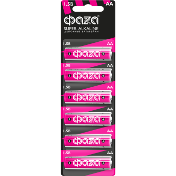 Элемент питания JAZZWAY LR 6 (AA) Super Alkaline блистер, 6 шт.