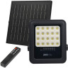 Прожектор светодиодный JAZZWAY PFL SOLAR 02 50 6500К GR IP65 ДО с солнечной панелью и пультом Pro+ 5058460
