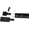 Шинопровод для трековых систем JAZZWAY PTR P 1M-BL черный (пластик) 1м 5051997